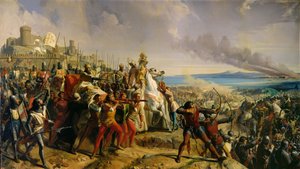 La bataille de Montgisard, 25 novembre 1177, c.1842